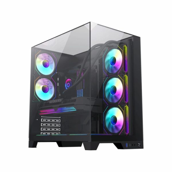 کیس گیمینگ گیم مکس مدل GAMEMAX Infinity Plus Black