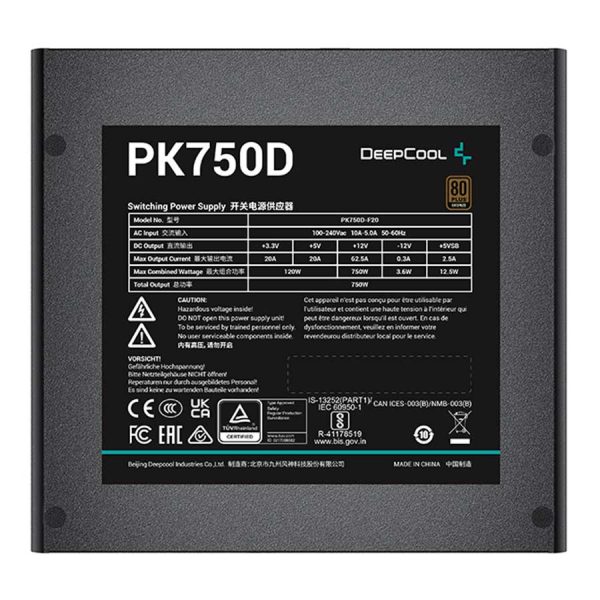 پاور دیپ کول مدل DEEPCOOL PK750D