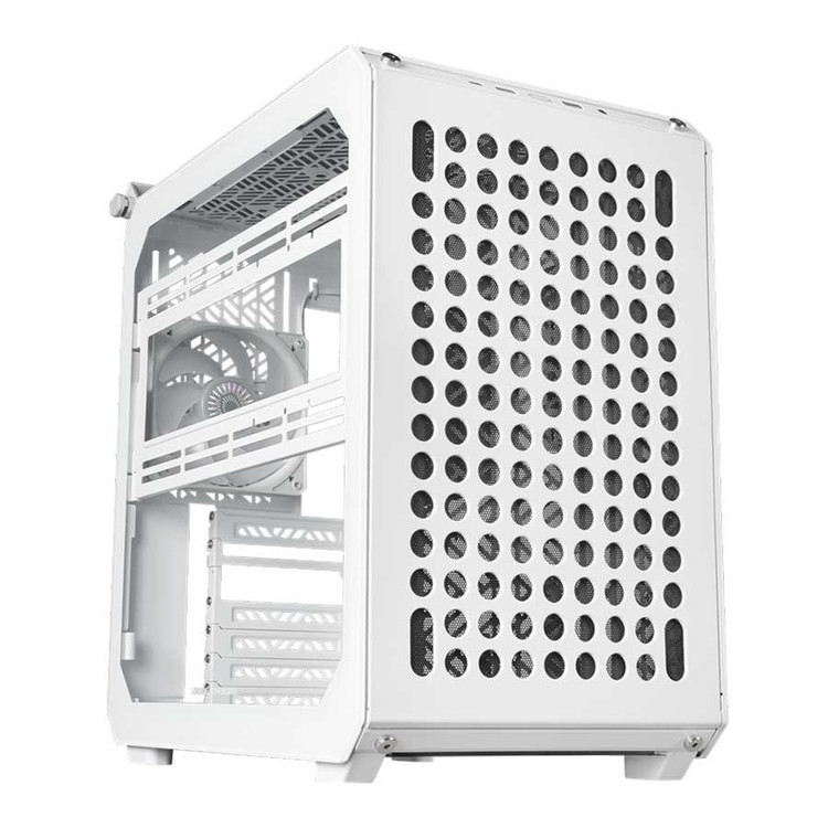 کیس کامپیوتر کولرمستر مدل QUBE 500 FLATPACK WHITE