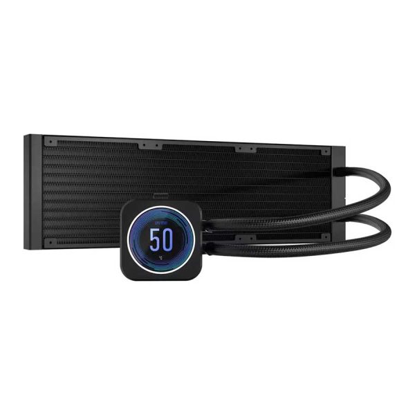خنک کننده مایع پردازنده کورسیر مدل Corsair iCUE H150i ELITE LCD XT Display