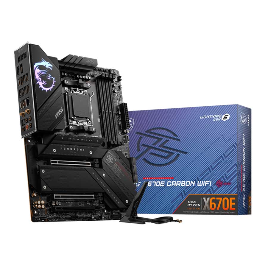 مادربرد ام اس آی مدل MSI MPG X670E CARBON WIFI DDR5