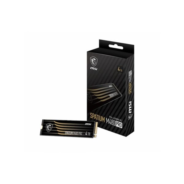اس اس دی ام اس آی مدل MSI SPATIUM M480 PRO NVMe M.2 4TB
