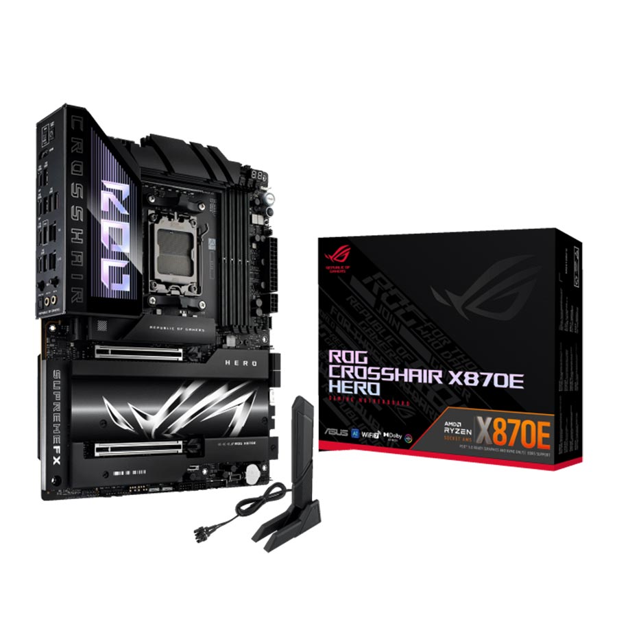 مادربرد ایسوس مدل ASUS ROG CROSSHAIR X870E HERO WIFI DDR5