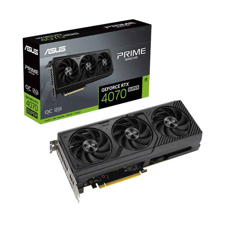 کارت گرافیک ایسوس مدل ASUS Prime 4070 Super OC 12G