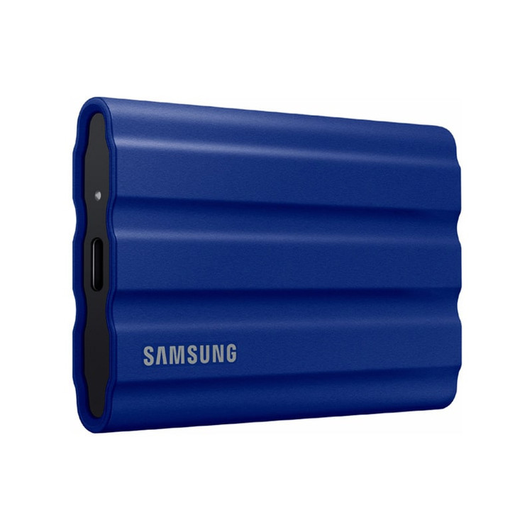 اس اس دی اکسترنال سامسونگ مدل SAMSUNG T7 SHIELD 2TB External SSD (Blue)