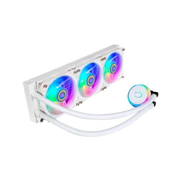 خنک کننده مایع کولر مستر مدل PL360 FLUX White