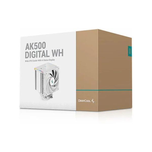 خنک کننده پردازنده دیپ کول مدل AK500 DIGITAL WH