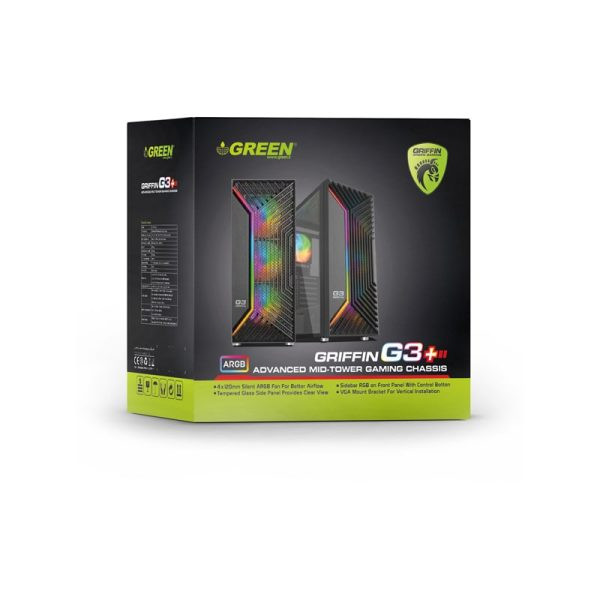 کیس گرین مدل GREEN GRIFFIN G3 Plus