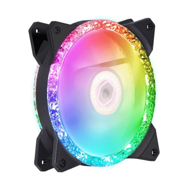 فن کیس کولر مستر مدل CoolerMaster MASTERFAN MF120 PRISMATIC 1X FAN