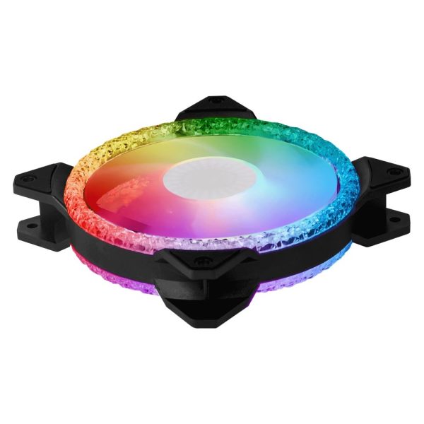 فن کیس کولر مستر مدل CoolerMaster MASTERFAN MF120 PRISMATIC 1X FAN