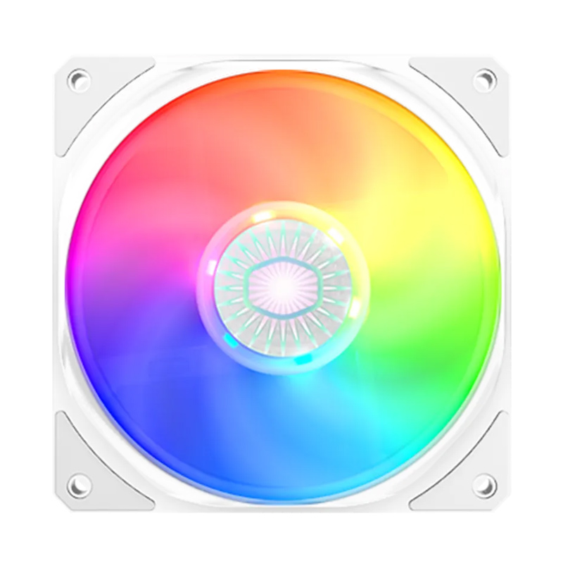 فن کیس کولر مستر مدل Cooler Master SICKLEFLOW 120 RGB WHITE 1 FAN