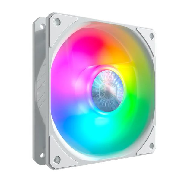 فن کیس کولر مستر مدل Cooler Master SICKLEFLOW 120 RGB WHITE 1 FAN