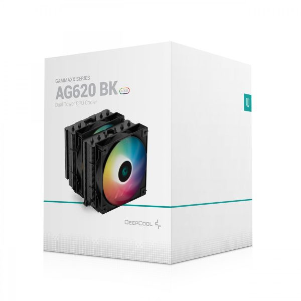 فن خنک کننده پردازنده دیپ کول مدل DeepCool AG620 BK ARGB