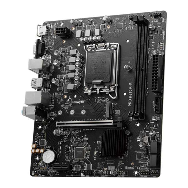 مادربرد ام اس آی مدل MSI PRO H610M-E DDR5