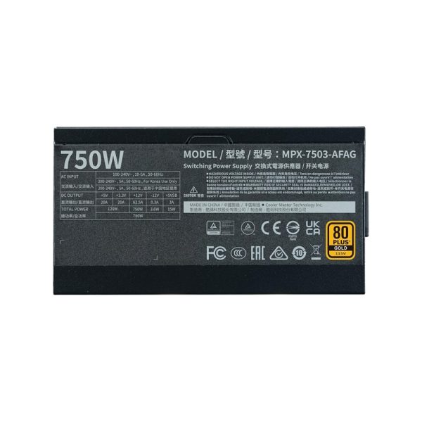 پاور کولر مستر مدل GX III GOLD 750