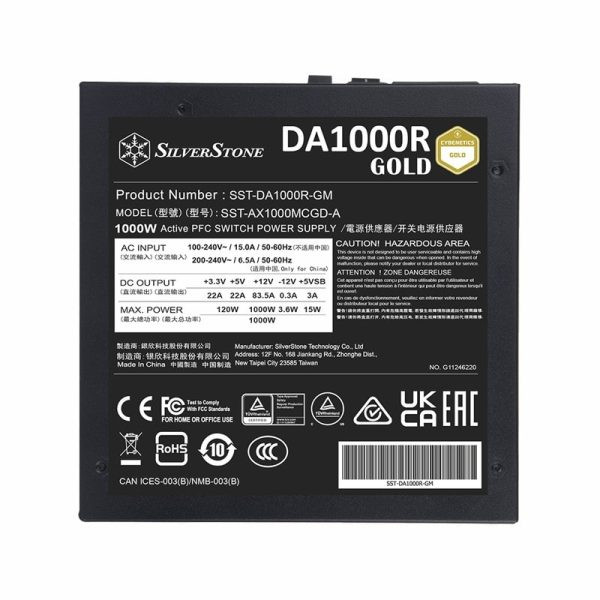 پاور سیلوراستون مدل DA1000R-GM