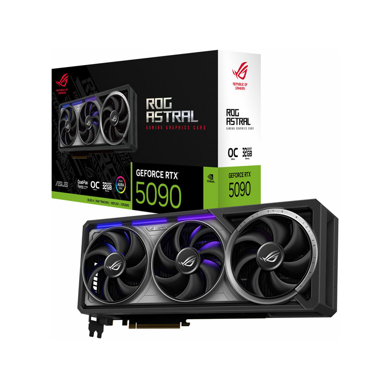 کارت گرافیک ایسوس مدل ASUS ROG Astral GeForce RTX 5090 32GB OC Edition