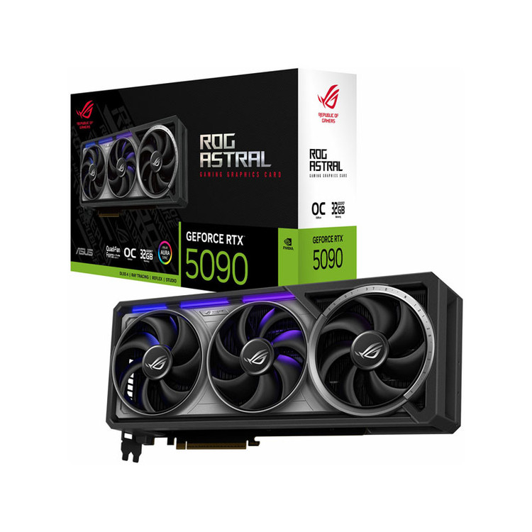 کارت گرافیک ایسوس مدل ASUS ROG Astral GeForce RTX 5090 32GB OC Edition