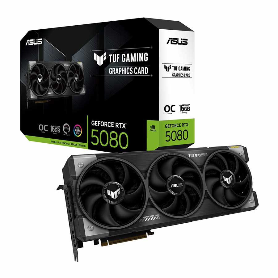 کارت گرافیک ایسوس مدل ASUS TUF GAMING RTX 5080 OC 16GB