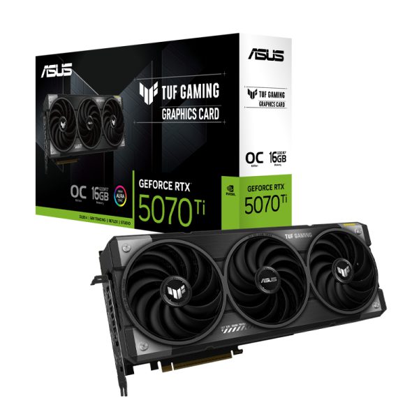 کارت گرافیک ایسوس مدل ASUS TUF Gaming GeForce RTX 5070 TI 16GB OC Edition