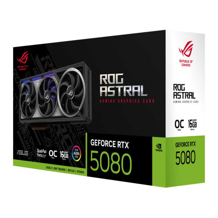 کارت گرافیک ایسوس مدل ASUS ROG Astral GeForce RTX 5080 16GB OC Edition