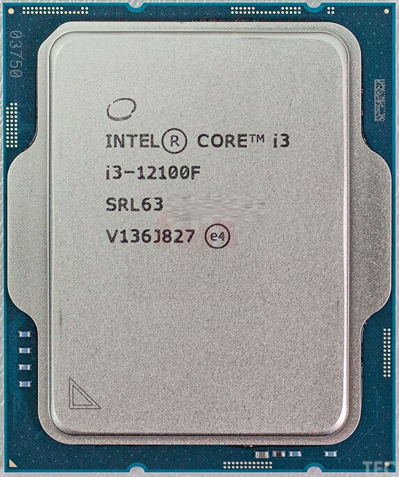 پردازنده مرکزی اینتل مدل Intel Core i3-12100F Tray