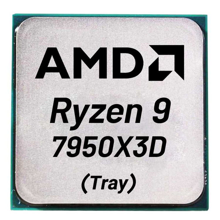 پردازنده مرکزی ای ام دی مدل AMD Ryzen 9 7950X3D Tray