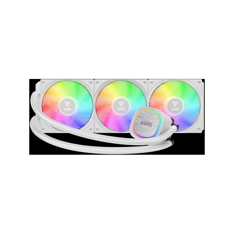 خنک کننده مایع پردازنده گیم دیاس GAMEDIAS AURA GL360 V2 WH