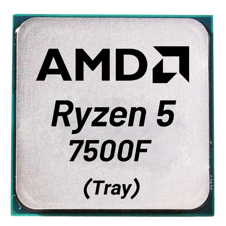 پردازنده مرکزی ای ام دی مدل AMD Ryzen 5 7500F Tray