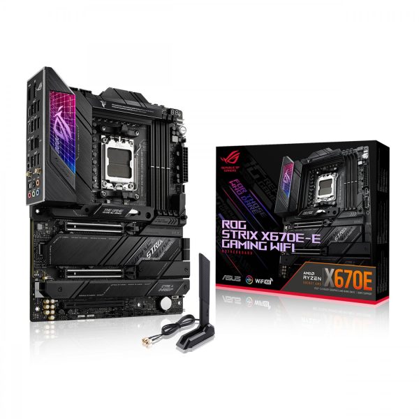مادربرد ایسوس مدل ASUS ROG STRIX X670E-E GAMING WIFI DDR5