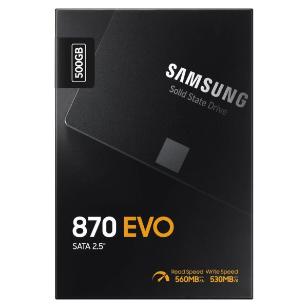 اس اس دی سامسونگ مدل SAMSUNG 870EVO 500GB SATA SSD