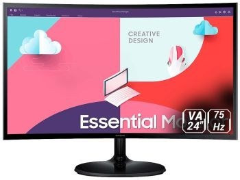 مانیتور 24 اینچ خمیده سامسونگ مدل Samsung LS24C360 24Inch