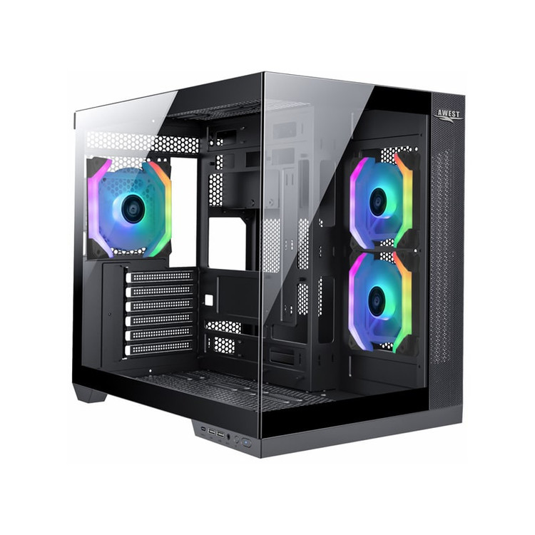 کیس گیمینگ اوست مدل AWEST GT AQ12 MB