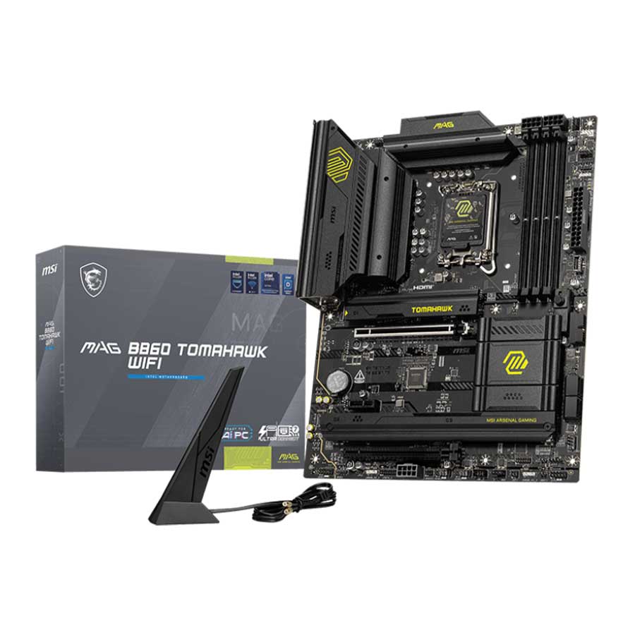 مادربرد ام اس آی مدل MSI MAG B860 TOMAHAWK WIFI DDR5