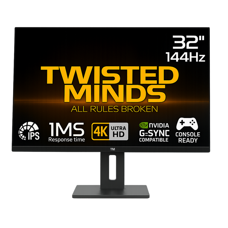 مانیتور 32 اینچ گیمینگ تویستد مایندز مدل Twisted Minds TM32DUI