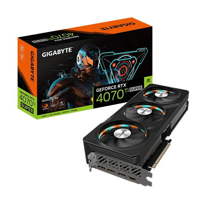 کارت گرافیک گیگابایت GeForce RTX 4070 TI SUPER GAMING OC 16GB