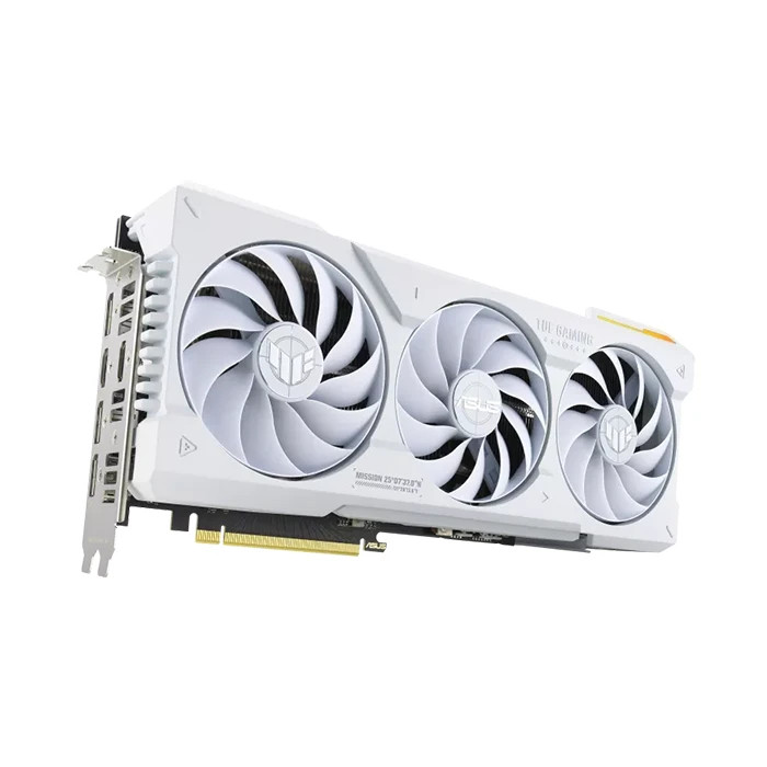 کارت گرافیک ایسوس TUF Gaming GeForce RTX 4070 Ti SUPER White OC Edition 16GB