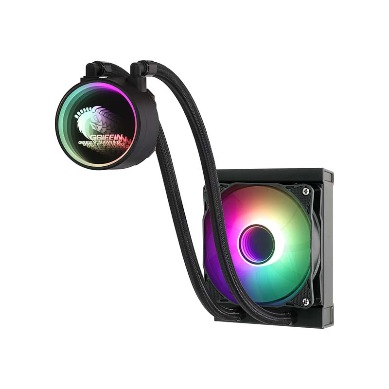 خنک کننده پردازنده گرین مدل GREEN GLACIER 120 ECO-ARGB