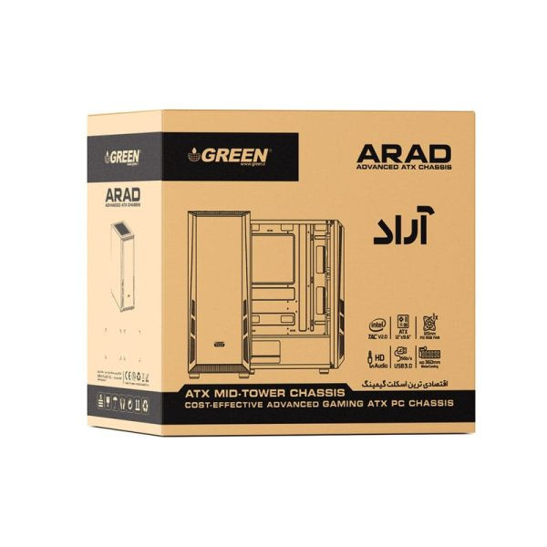 کیس کامپیوتر گرین مدل GREEN ARAD