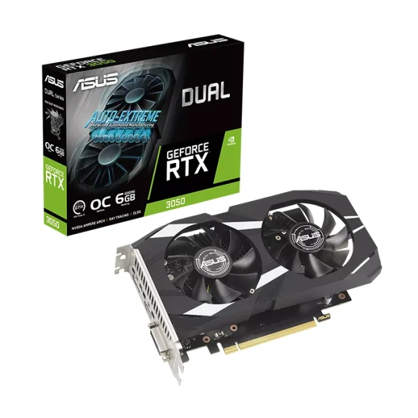 کارت گرافیک ایسوس Asus DUAL GeForce RTX 3050 OC 6GB