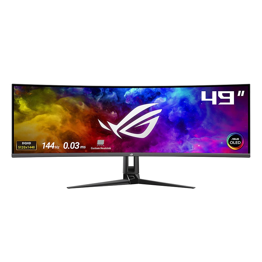 مانیتور گیمینگ 49 اینچ ایسوس مدل ASUS ROG Swift OLED PG49WCD