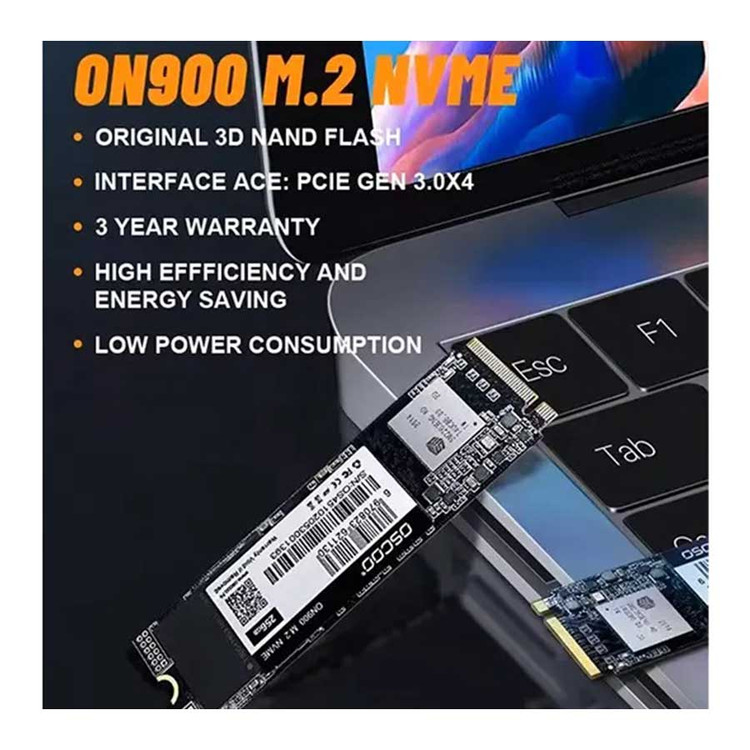 اس اس دی اینترنال اسکو مدل OSCOO ON900 M.2 NVMe 256GB