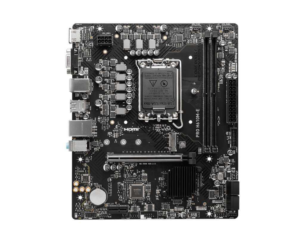 مادربرد ام اس آی مدل MSI PRO H610M-E DDR4