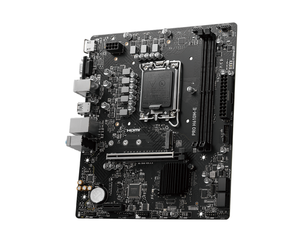 مادربرد ام اس آی مدل MSI PRO H610M-E DDR4