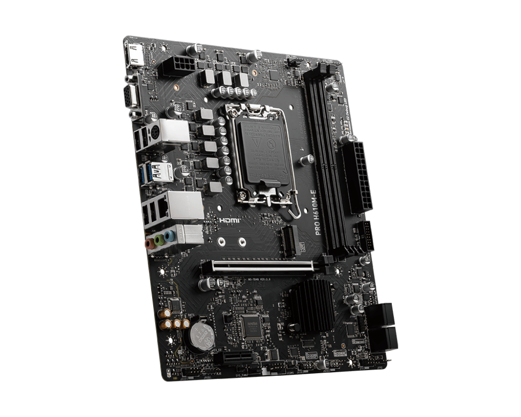 مادربرد ام اس آی مدل MSI PRO H610M-E DDR4