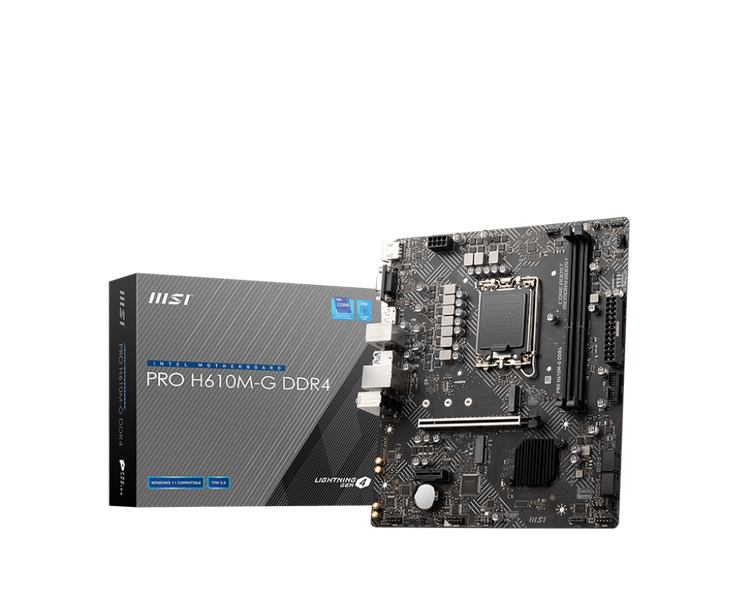 مادربرد ام اس آی مدل MSI PRO H610M-G DDR4