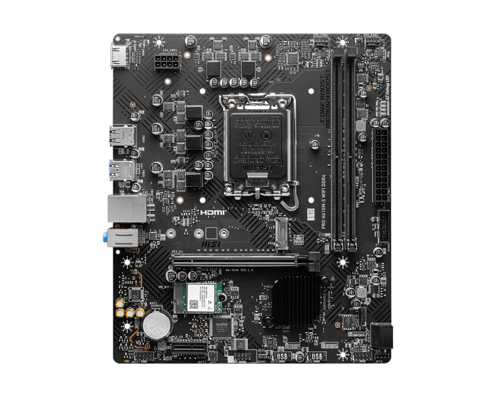 مادربرد ام اس آی مدل MSI PRO H610M-S WIFI DDR4