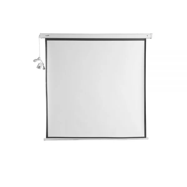 پرده نمایش پروژکتور سقفی برقی اسکوپ سایز Escope 150*150