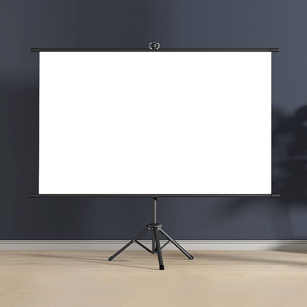 پرده نمایش ویدئو پروژکتور اسکوپ پایه دار سایز 150*150 Escope