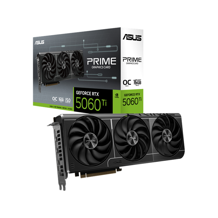 کارت گرافیک ایسوس مدل ASUS PRIME RTX 5060 TI OC 16GB